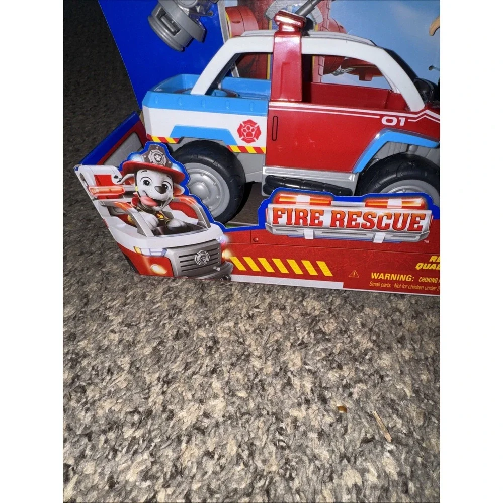 Paw Patrol Spin Master Nickelodeon Rescue Fire ATV New In Box with Ryder Figure